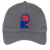 Jersey Knights WHA Hockey Twill Cap 5-Panel in Charcoal