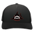 Los Angeles Sharks WHA Hockey Team Snapback Trucker Cap in Black/Black