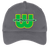 New England Whalers WHA Hockey Twill Cap 5-Panel in Charcoal