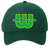 New England Whalers WHA Hockey Twill Cap 5-Panel in Hunter Green