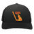 Philadelphia Blazers WHA Hockey Team Snapback Trucker Cap in Black/Black