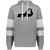 Baltimore Blades WHA Hockey Athletic Fleece Hoodie in Charcoal Heather/White