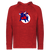 Birmingham Bulls WHA Hockey Fleece Performance Hoodie in Scarlet Red