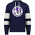 Cleveland Crusaders WHA Hockey Athletic Fleece Hoodie in Navy/White