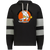Denver Spurs WHA Hockey Athletic Fleece Hoodie in Black/Charcoal Heather
