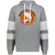Denver Spurs WHA Hockey Athletic Fleece Hoodie in Charcoal Heather/White