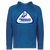 Houston Aeros WHA Hockey Fleece Performance Hoodie in Royal Blue