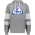 Houston Aeros WHA Hockey Athletic Fleece Hoodie in Charcoal Heather/White