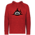 Los Angeles Sharks WHA Hockey Fleece Performance Hoodie in Scarlet Red