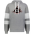 Los Angeles Sharks WHA Hockey Athletic Fleece Hoodie in Charcoal Heather/White