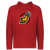 Michigan Stags WHA Hockey Fleece Performance Hoodie in Scarlet Red