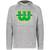 New England Whalers WHA Hockey Fleece Performance Hoodie in Athletic Grey