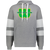 New England Whalers WHA Hockey Athletic Fleece Hoodie in Charcoal Heather/White