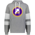 New York Golden Blades WHA Hockey Athletic Fleece Hoodie in Charcoal Heather/White