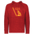 Philadelphia Blazers WHA Hockey Fleece Performance Hoodie in Scarlet Red