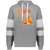 Philadelphia Blazers WHA Hockey Athletic Fleece Hoodie in Charcoal Heather/White