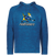 Phoenix Roadrunners WHA Hockey Fleece Performance Hoodie in Royal Blue
