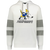 Phoenix Roadrunners WHA Hockey Athletic Fleece Hoodie in White/Charcoal Heather