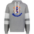 San Diego Mariners WHA Hockey Athletic Fleece Hoodie in Charcoal Heather/White