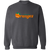 Retro Anaheim Oranges pullover crewneck sweatshirt vintage WTT tennis team logo in dark heather
