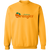 Retro Anaheim Oranges pullover crewneck sweatshirt vintage WTT tennis team logo in gold