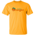 Vintage-style Anaheim Oranges WTT T-shirt with retro 1970s team logo graphic in gold