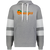 Anaheim Oranges WTT Tennis Athletic Fleece Hoodie in Charcoal Heather/White