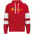 Anaheim Oranges WTT Tennis Athletic Fleece Hoodie in Scarlet Red/White