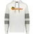 Anaheim Oranges WTT Tennis Athletic Fleece Hoodie in White/Charcoal Heather