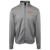 Retro Anaheim Oranges Full Zip Fleece Jacket featuring vintage WTT tennis team logo in silver front view