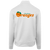 Retro Anaheim Oranges Full Zip Fleece Jacket featuring vintage WTT tennis team logo in white back view