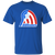 Vintage-style Baltimore Banners WTT T-shirt with retro 1970s team logo graphic in royal blue