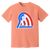 Vintage-style Baltimore Banners WTT T-shirt with retro 1970s team logo graphic in terracotta