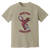 Vintage-style Boston Lobsters WTT T-shirt with retro 1970s team logo graphic in sandstone