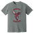 Vintage-style Boston Lobsters WTT T-shirt with retro 1970s team logo graphic in grey