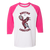 Retro Boston Lobsters raglan shirt featuring vintage WTT tennis team logo in white/heliconia