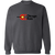 Retro Chicago Aces crewneck pullover sweatshirt featuring vintage WTT tennis team logo in dark heather