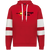 Chicago Aces Athletic Fleece Hoodie in Scarlet Red/White