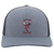 Vintage Boston Lobsters World Team Tennis trucker cap with seamless 5-panel front and retro logo in heather grey/light charcoal