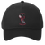 Vintage Boston Lobsters World Team Tennis twill cap with seamless 5-panel front and retro logo in black