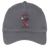 Vintage Boston Lobsters World Team Tennis twill cap with seamless 5-panel front and retro logo in charcoal grey