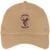 Vintage Boston Lobsters World Team Tennis twill cap with seamless 5-panel front and retro logo in khaki