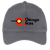 Vintage x World Team Tennis twill cap with seamless 5-panel front and retro logo in charcoal