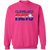 Retro Cleveland Nets crewneck pullover sweatshirt featuring vintage WTT tennis team logo in heliconia
