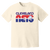 Vintage-style Cleveland Nets WTT T-shirt with retro 1970s team logo graphic in ivory