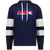 Cleveland Nets WTT Tennis Athletic Fleece Hoodie in navy/White