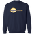 Retro Denver Racquets crewneck pullover sweatshirt featuring vintage WTT tennis team logo in navy