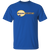 Vintage retro-style Denver Racquets WTT Tennis T-shirt with team logo in royal blue