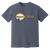 Vintage-style Denver Racquets WTT T-shirt with retro 1970s team logo graphic in denim