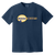 Vintage-style Denver Racquets WTT T-shirt with retro 1970s team logo graphic in true navy